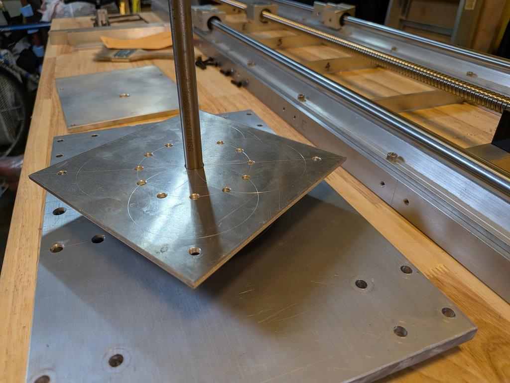 Adapter plate install