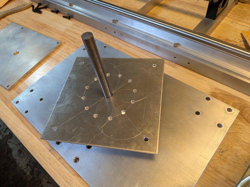 Adapter plate install