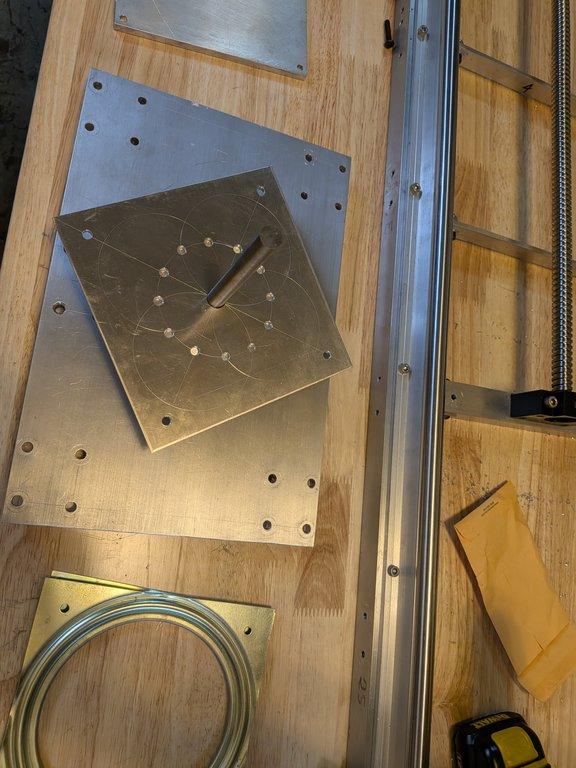 Adapter plate install