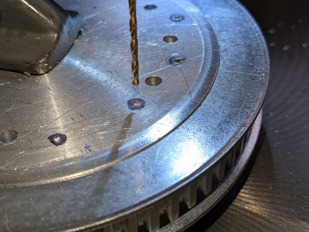 Adapter plate install