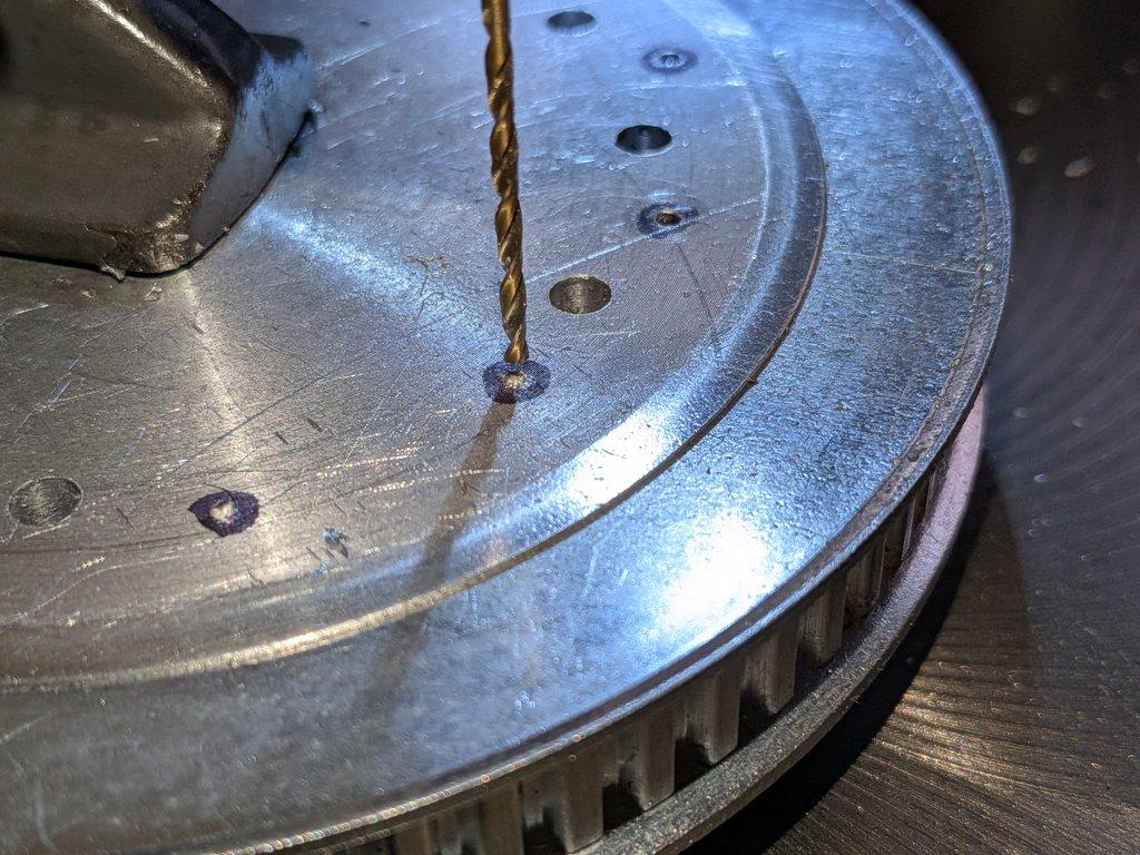 Adapter plate install