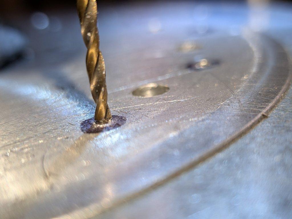 Adapter plate install