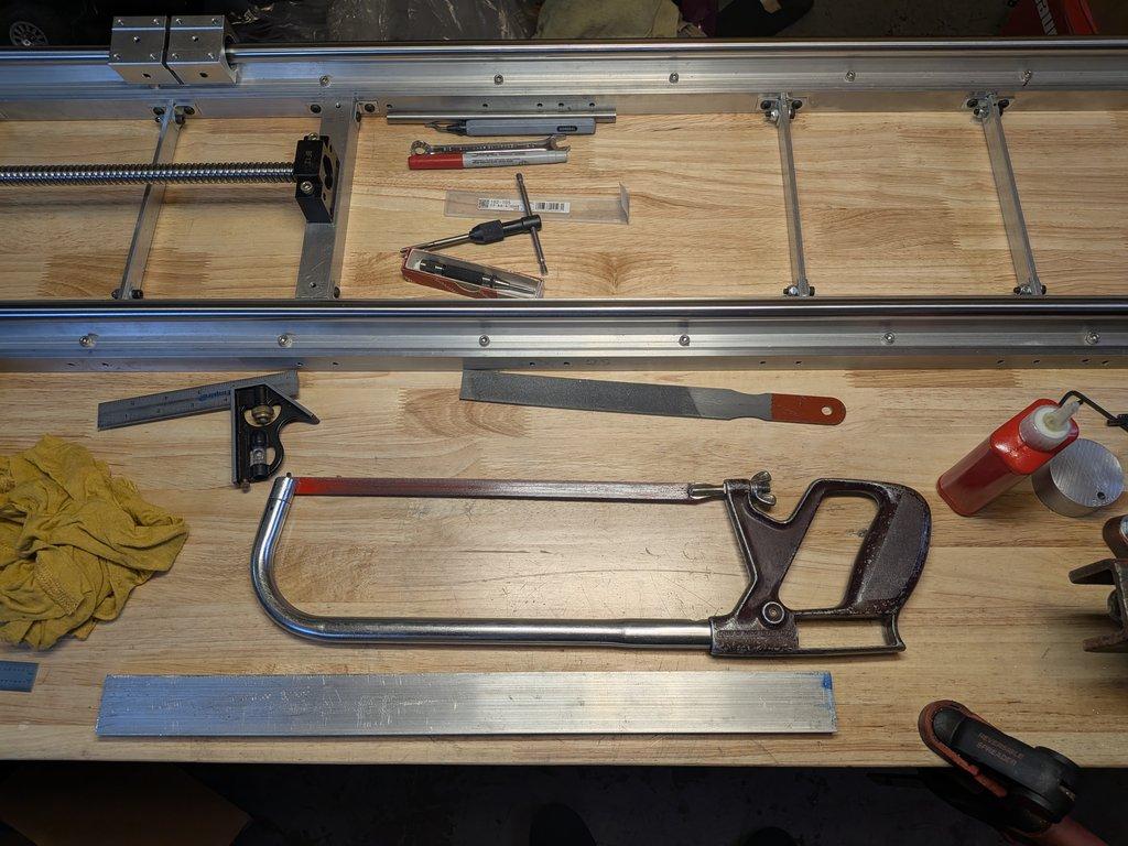 Ball screw to Boom arm