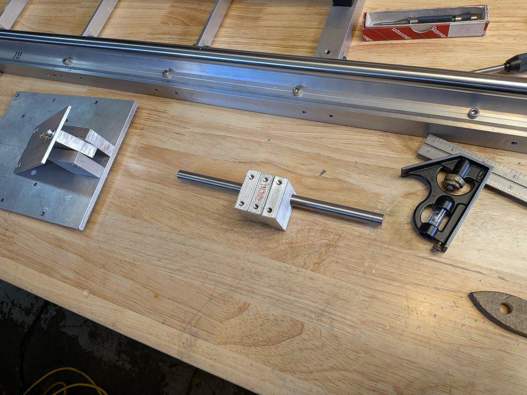 Ball screw to Boom arm