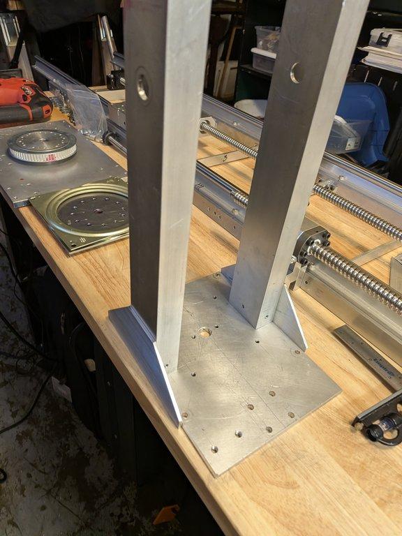 Repositioning upright supports