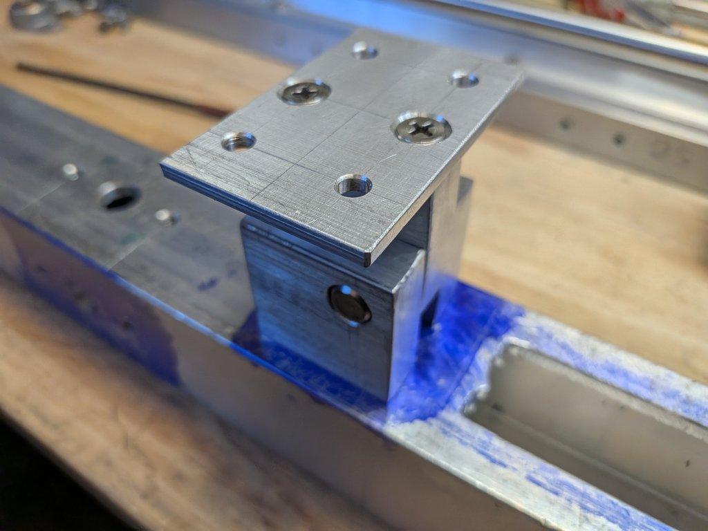 Boom Arm Modification & Ball Screw Clearance