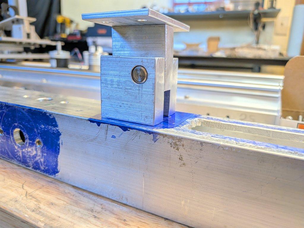 Boom Arm Modification & Ball Screw Clearance