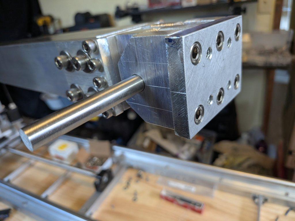 Adapter Plate, Layout Fluid & Linkage Details