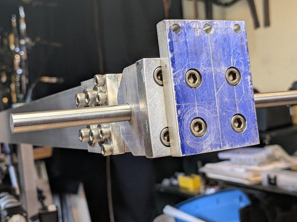 Adapter Plate, Layout Fluid & Linkage Details