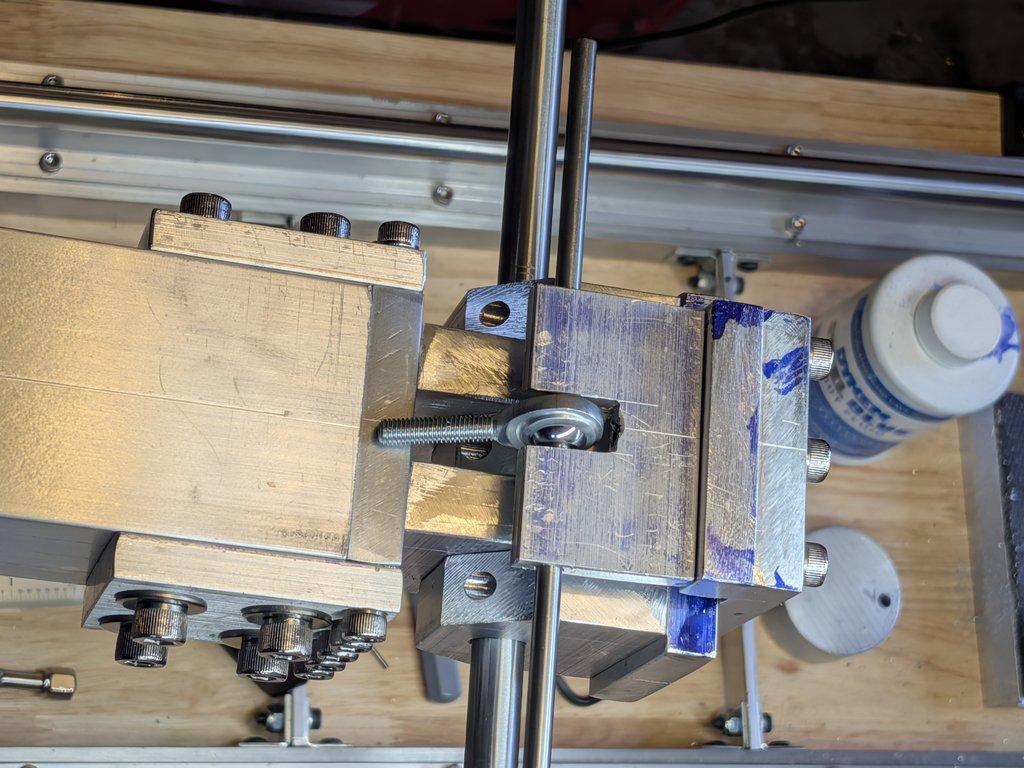 Adapter Plate, Layout Fluid & Linkage Details