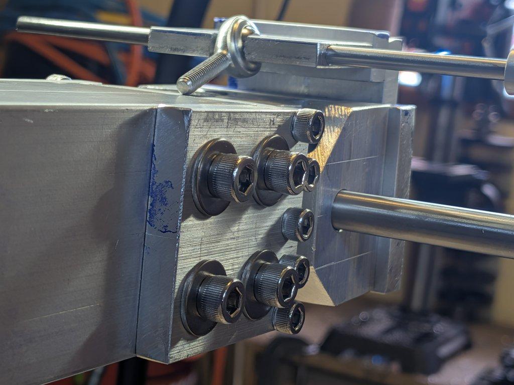Adapter Plate, Layout Fluid & Linkage Details