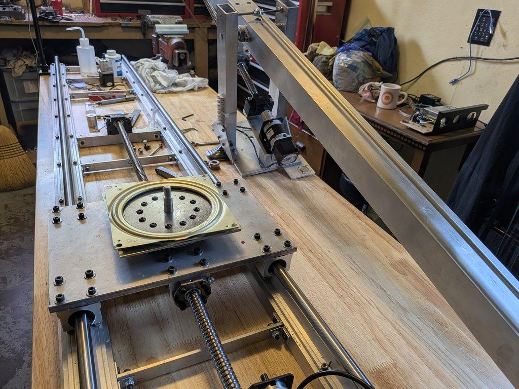 Swing Motor Mount Plate & Belt Tension