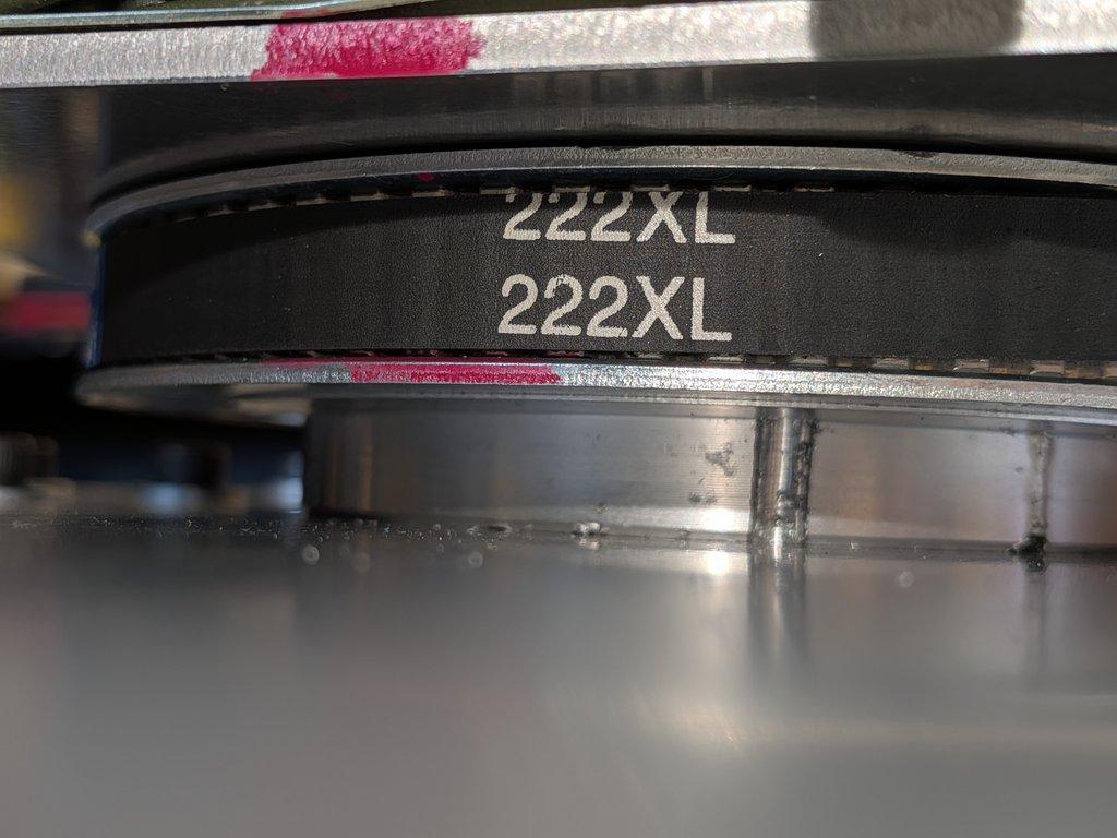 Swing Motor Mount Plate & Belt Tension