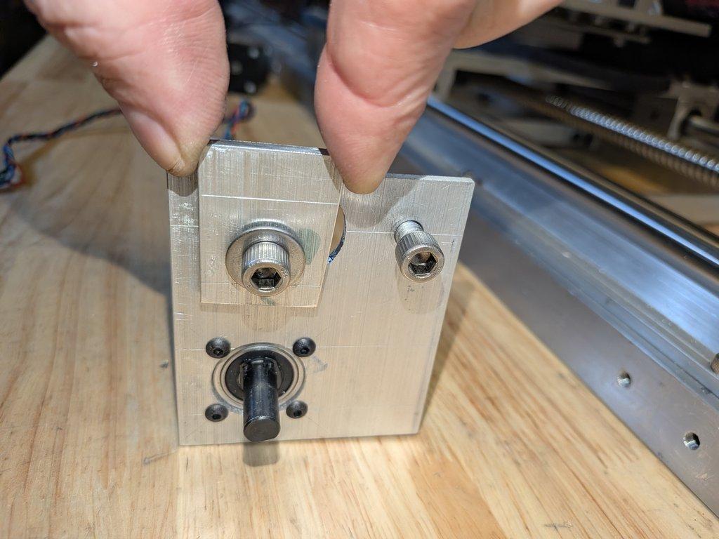 Swing Motor Mount Plate & Belt Tension