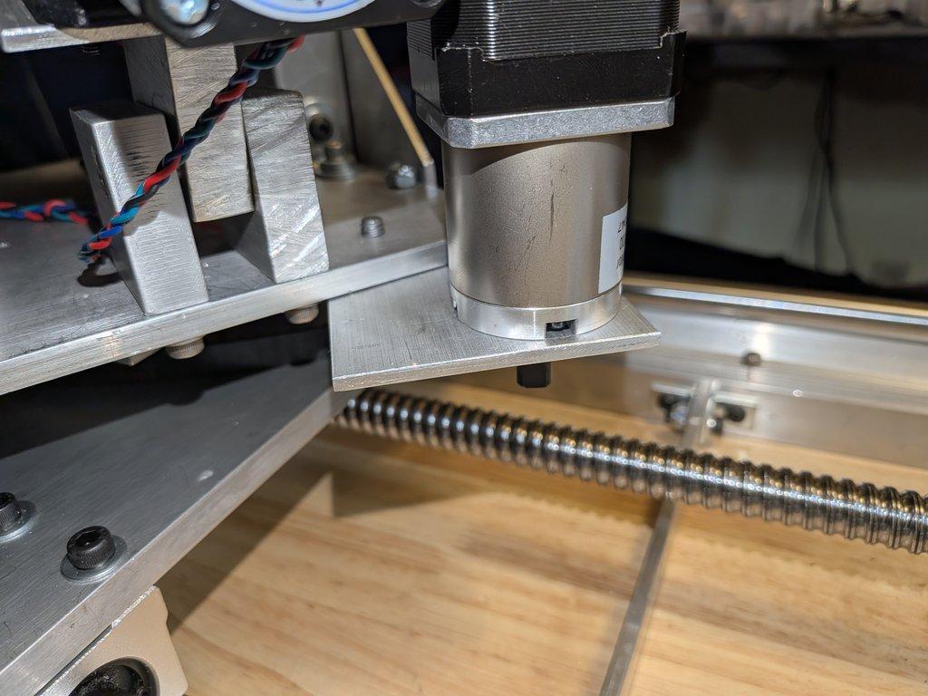 Swing Motor Mount Plate & Belt Tension