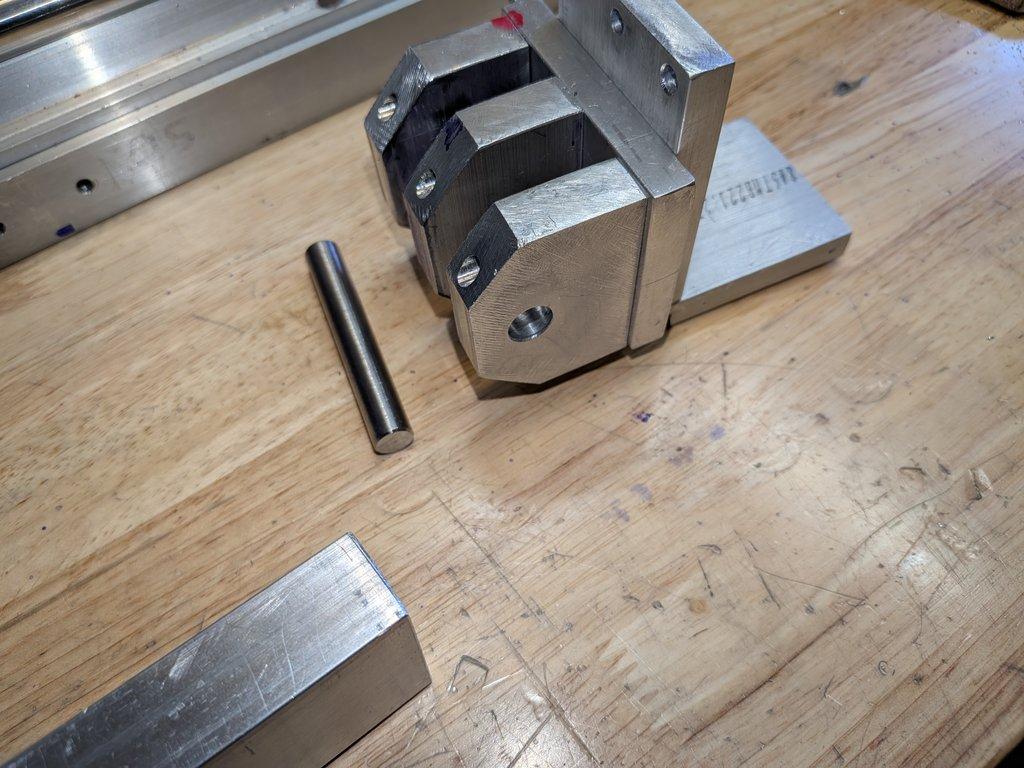 Pan Axis Shaft & Bearing Fitment