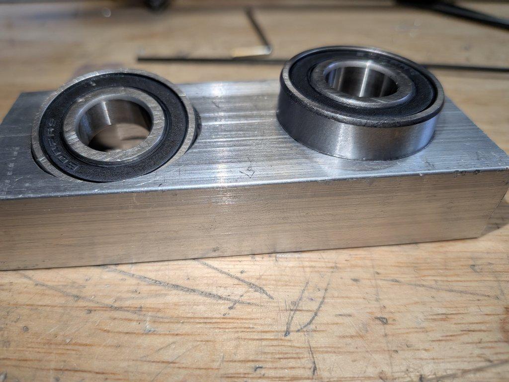 Pan Bearing Stack Assembly for the Stop-Motion Camera Head