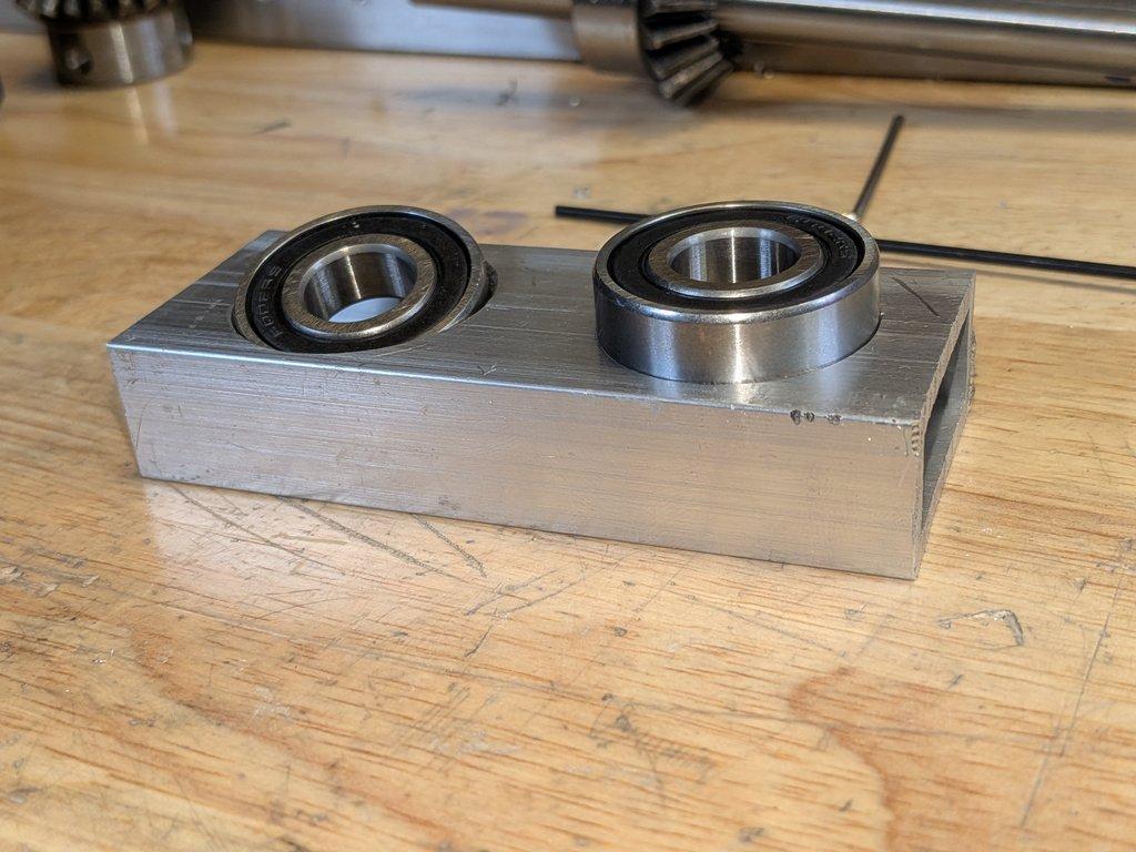 Pan Bearing Stack Assembly for the Stop-Motion Camera Head