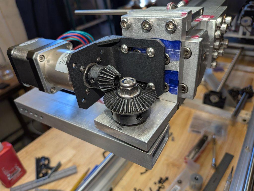 Pan Bearing Stack Assembly for the Stop-Motion Camera Head