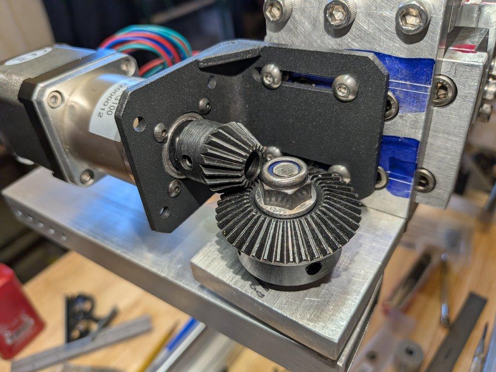 Pan Bearing Stack Assembly for the Stop-Motion Camera Head