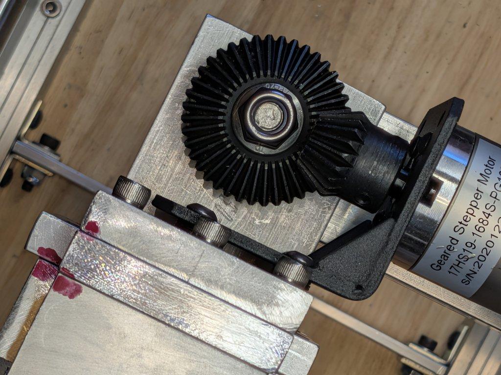 Pan Bearing Stack Assembly for the Stop-Motion Camera Head
