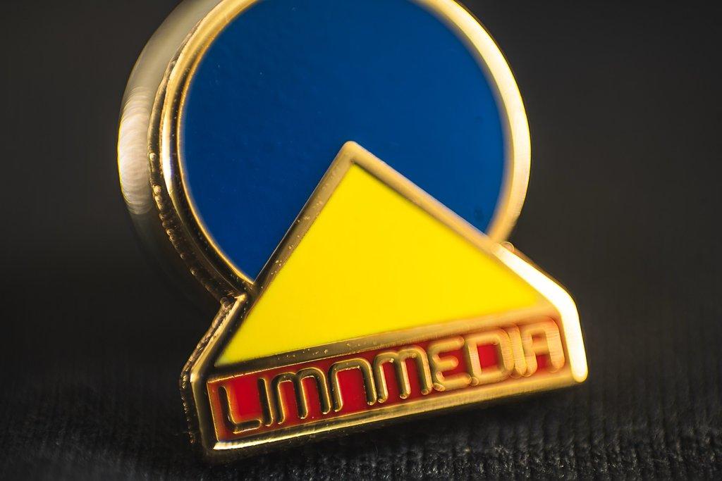 'LIMNMEDIA' Logo Enamel Pin